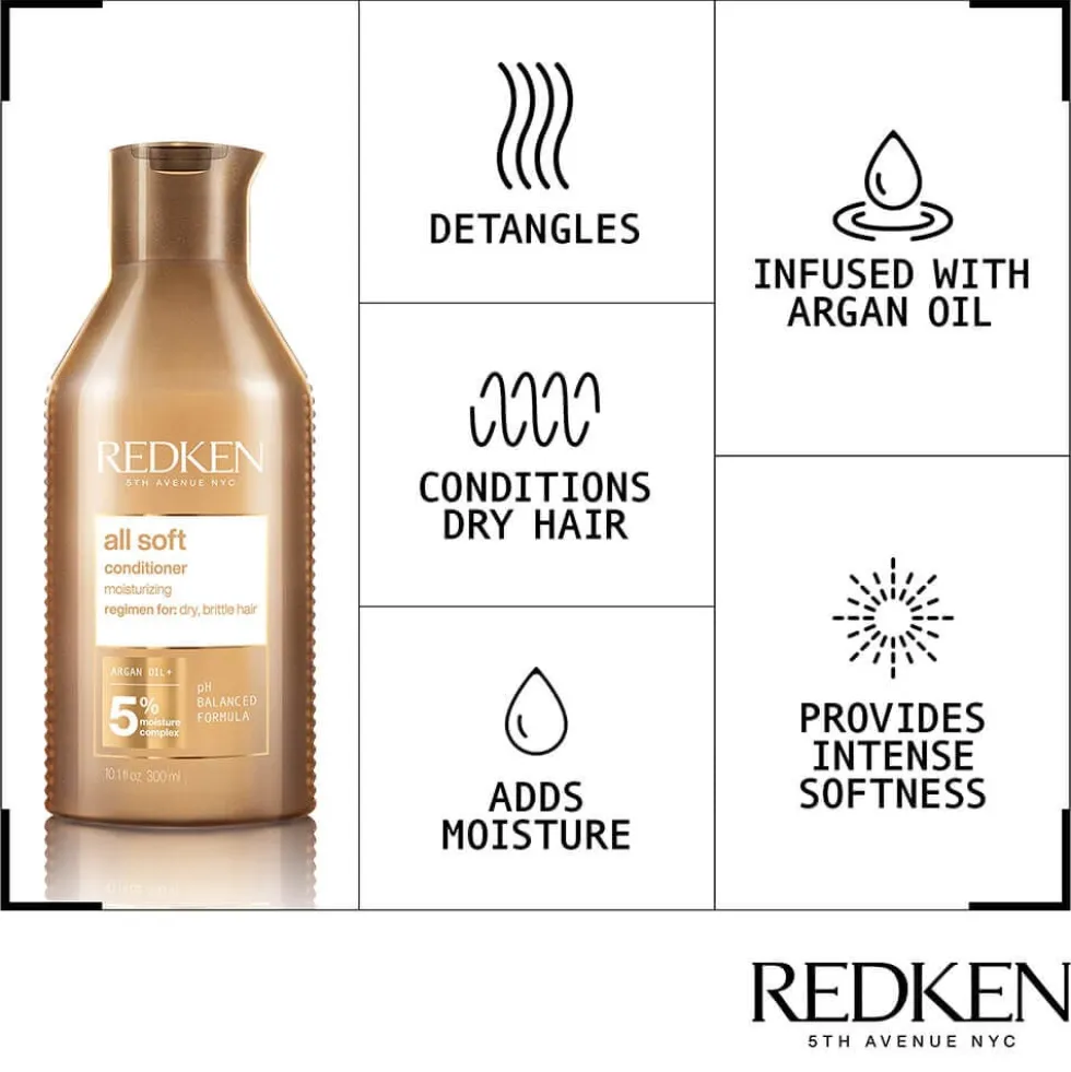 Redken All Soft Conditioner 300ml