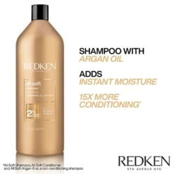 Redken All Soft Shampoo 1000ml