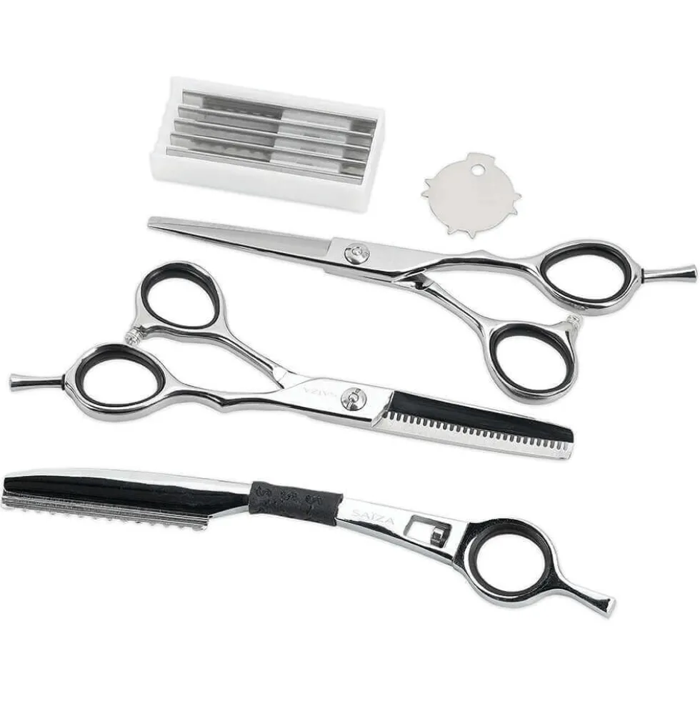 Saiza Student Scissors & Thinning Set, 5.5 Inch
