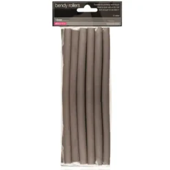 Salon Services Bendy Rollers, Grey, 14mm, Pack of 12
