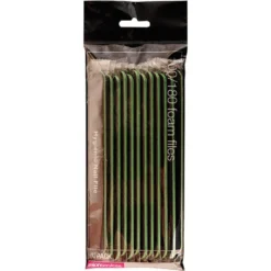 Salon Services Foam Nail File Black 100/180 Grit Pack of 12