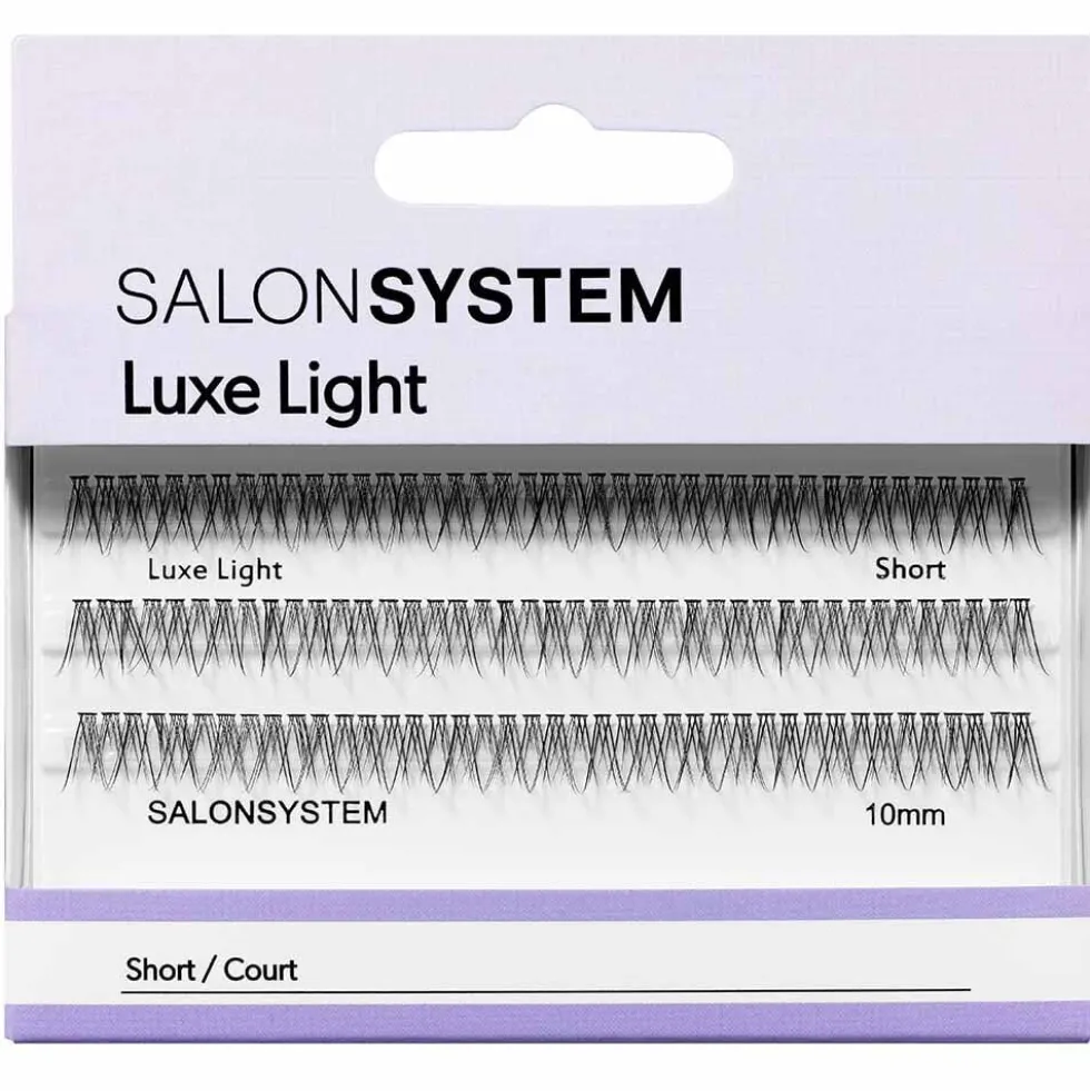 Salon System Individual Lash Luxe Light Short 10mm