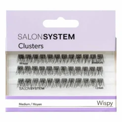 Salon System Individual Lash Clusters Wispy - Medium