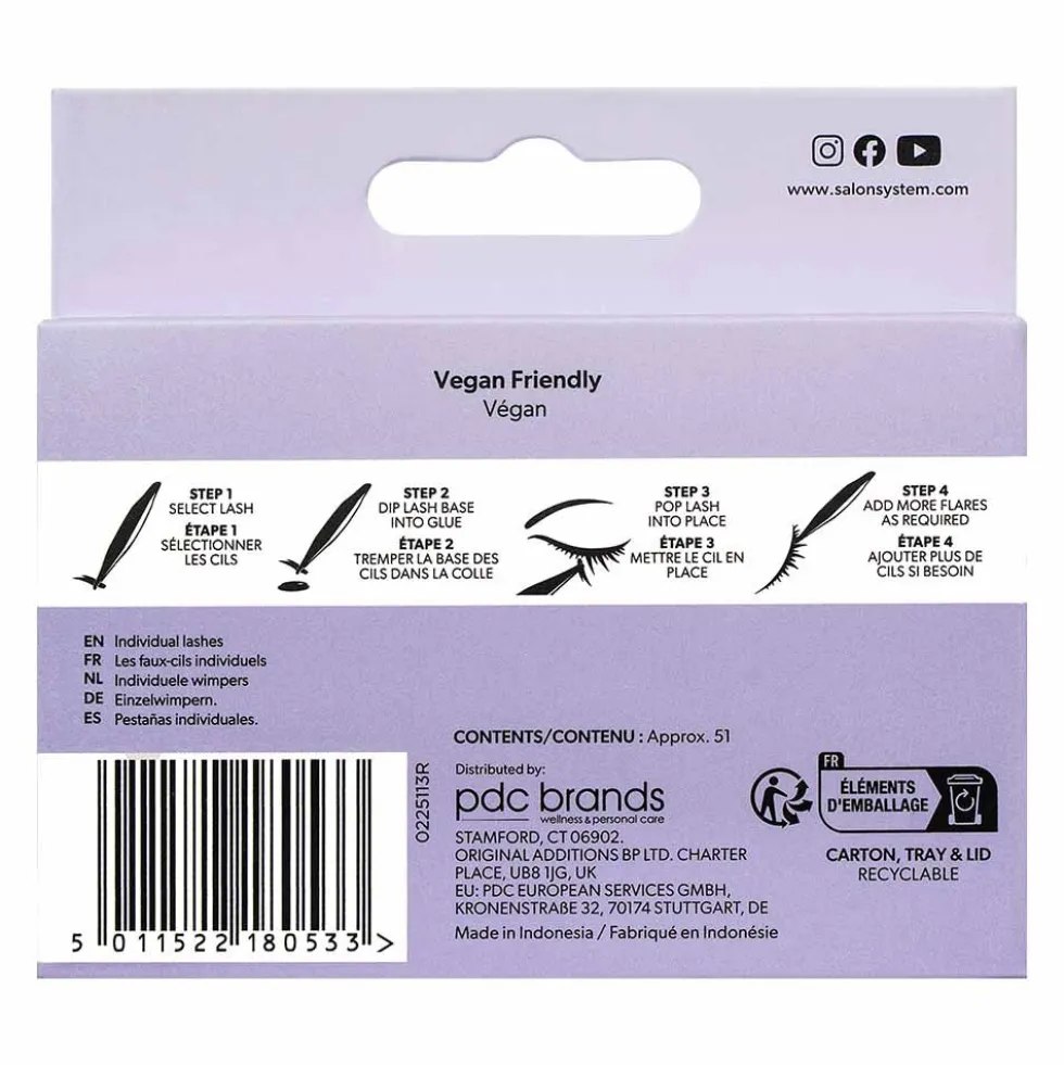 Salon System Individuals Bulb Free - Long 14mm