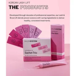 Salon System Lash & Brow Lift System Sachet Trio 19g