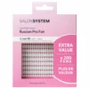 Salon System Lash Extensions Russian Pro Fan C Curl 5D 0.07 - 13mm Extra Value Pack