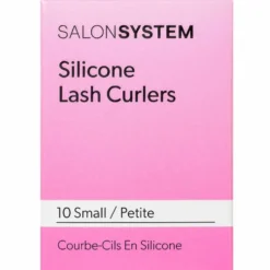 Salon System Silicone Lash Curlers Small, Pack of 10 - 11g