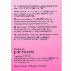 Salon System Silicone Lash Curlers Small, Pack of 10 - 11g