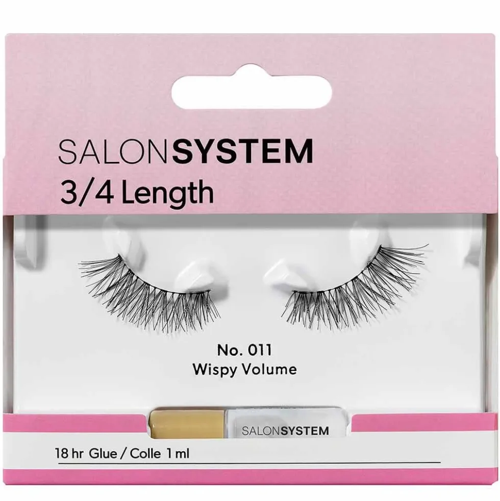 Salon System Strip Lash 011 3/4 Length