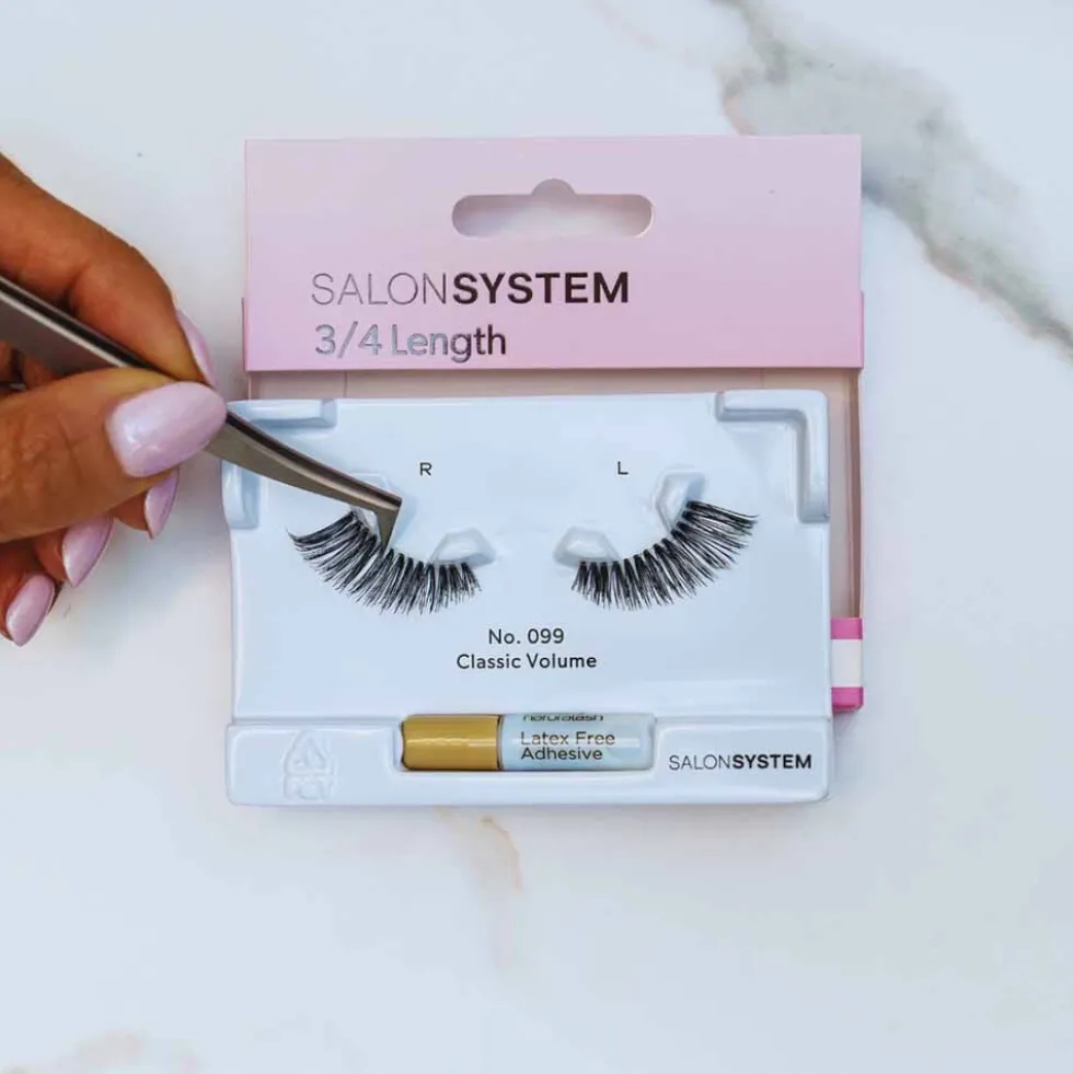 Salon System Strip Lash 099 3/4 Length