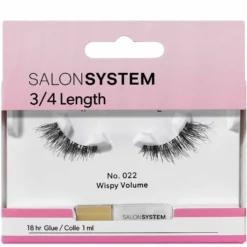 Salon System Strip Lash 022 3/4 Length