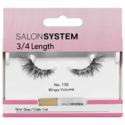 Salon System Strip Lash 130 3/4 Length