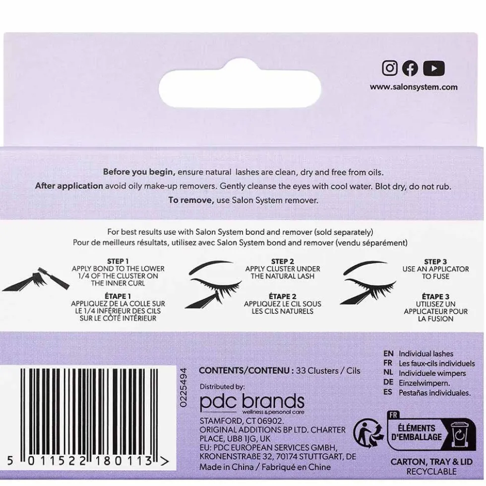 Salon System Underlash UL1 Classic Volume Short 10mm