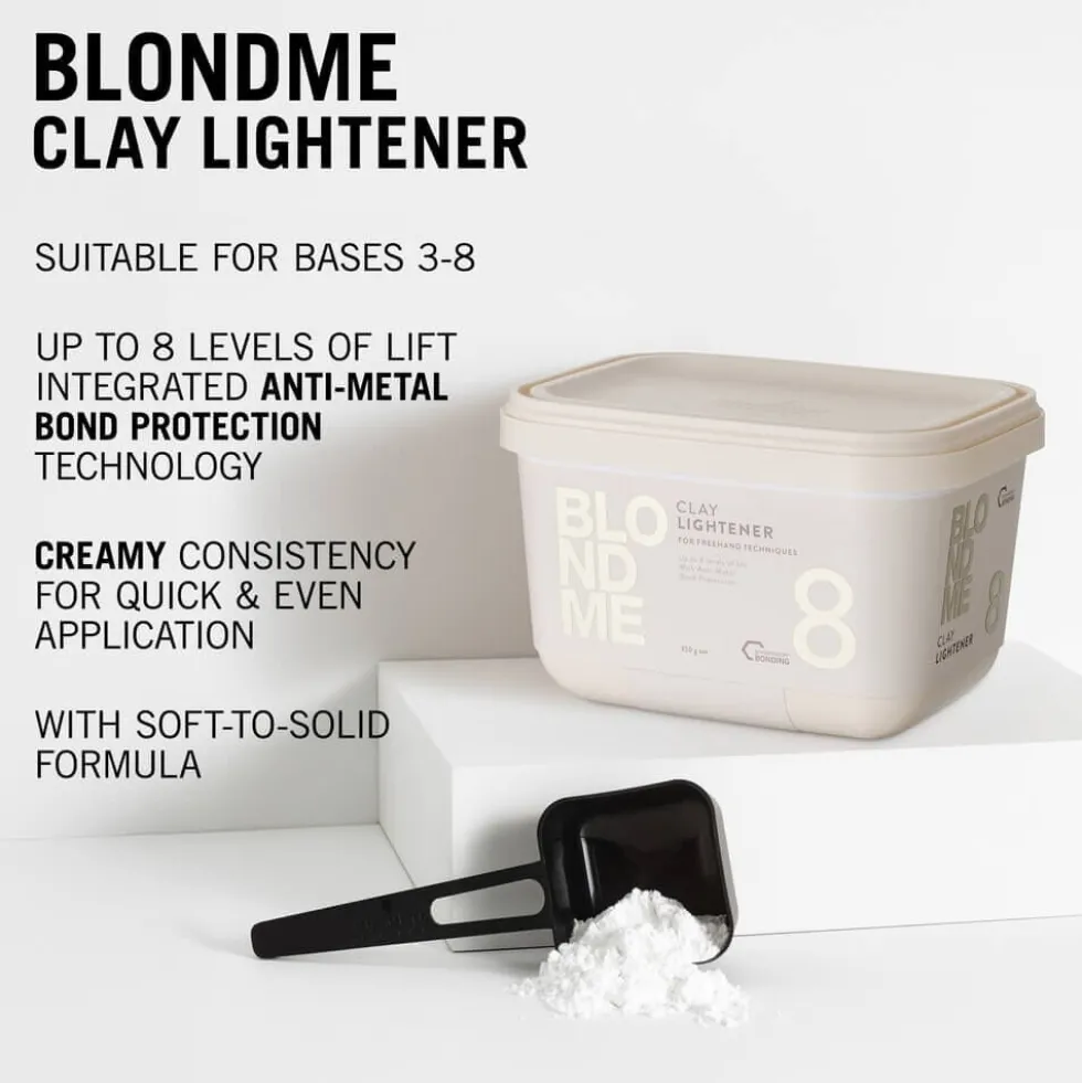 Schwarzkopf Professional BlondMe Clay Lightener 8 350g