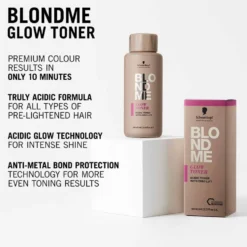 Schwarzkopf Professional BlondMe Glow Toner - Ice 60ml