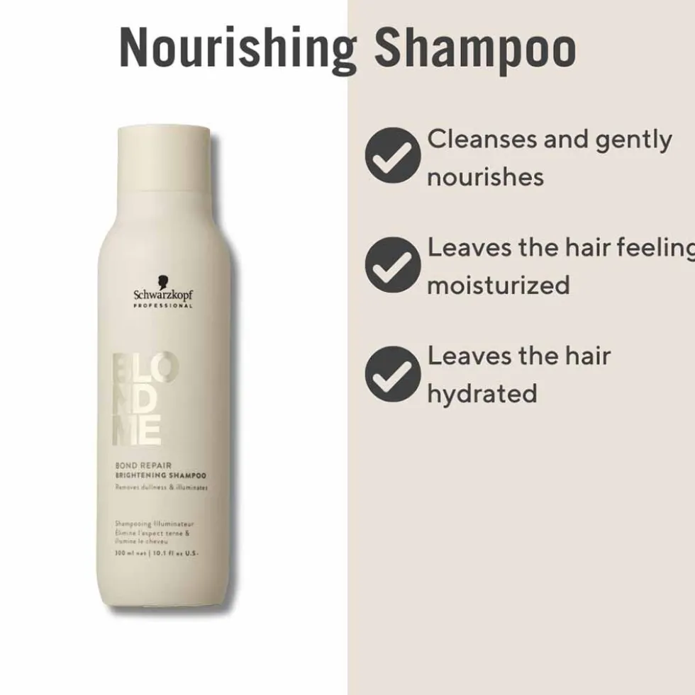 Schwarzkopf Professional BlondMe Bond Repair Nourishing Shampoo 300ml