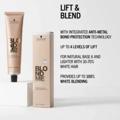 Schwarzkopf Professional BlondMe Lift & Blend Permanent Hair Colour - Ice 60ml