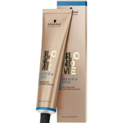 Schwarzkopf Professional BlondMe Bleach & Tone Permanent Hair Colour - Violet 60ml