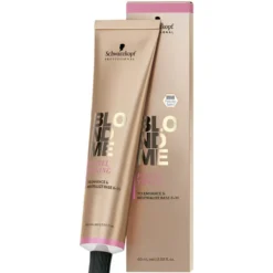 Schwarzkopf Professional BlondMe Pastel Toning Permanent Hair Colour - Brown-Mahogany 60ml