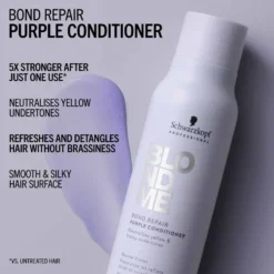 Schwarzkopf Professional BlondMe Bond Repair Purple Conditioner 250ml