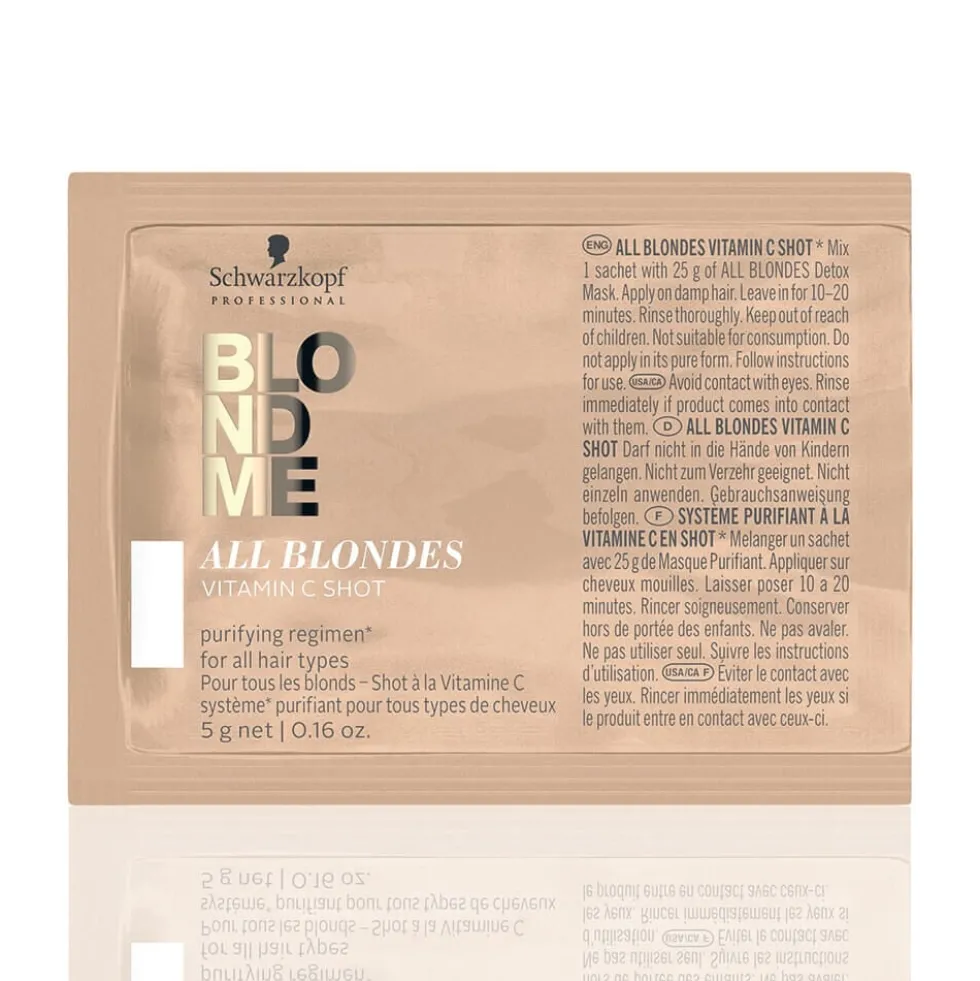 Schwarzkopf Professional BlondMe All Blondes Detox Vitamin C Shots 5x5g
