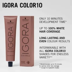 Schwarzkopf Professional Igora Color 10 Permanent Hair Colour - 7-00 Medium Blonde Natural Extra 60ml