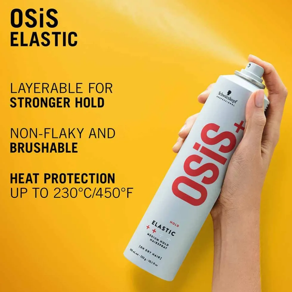 Schwarzkopf Professional OSiS Elastic Medium Hold Hairspray 500ml