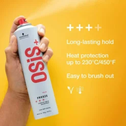 Schwarzkopf Professional OSiS Freeze Strong Hold Hairspray 300ml