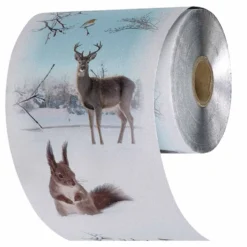 Sibel Arctic Embossed Aluminium Alufoil Dispenser Roll, 15 microns, 12.7cm x 97cm