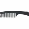 Sibel Carbon Line Wide Tooth Handled Antistatic Comb 21.8cm