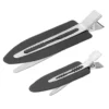 Sibel Creaseless Hair Clips Black, Pack of 4