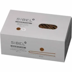 Sibel Metal Straight Bobby Pins 50mm, Brown, Pack of 500