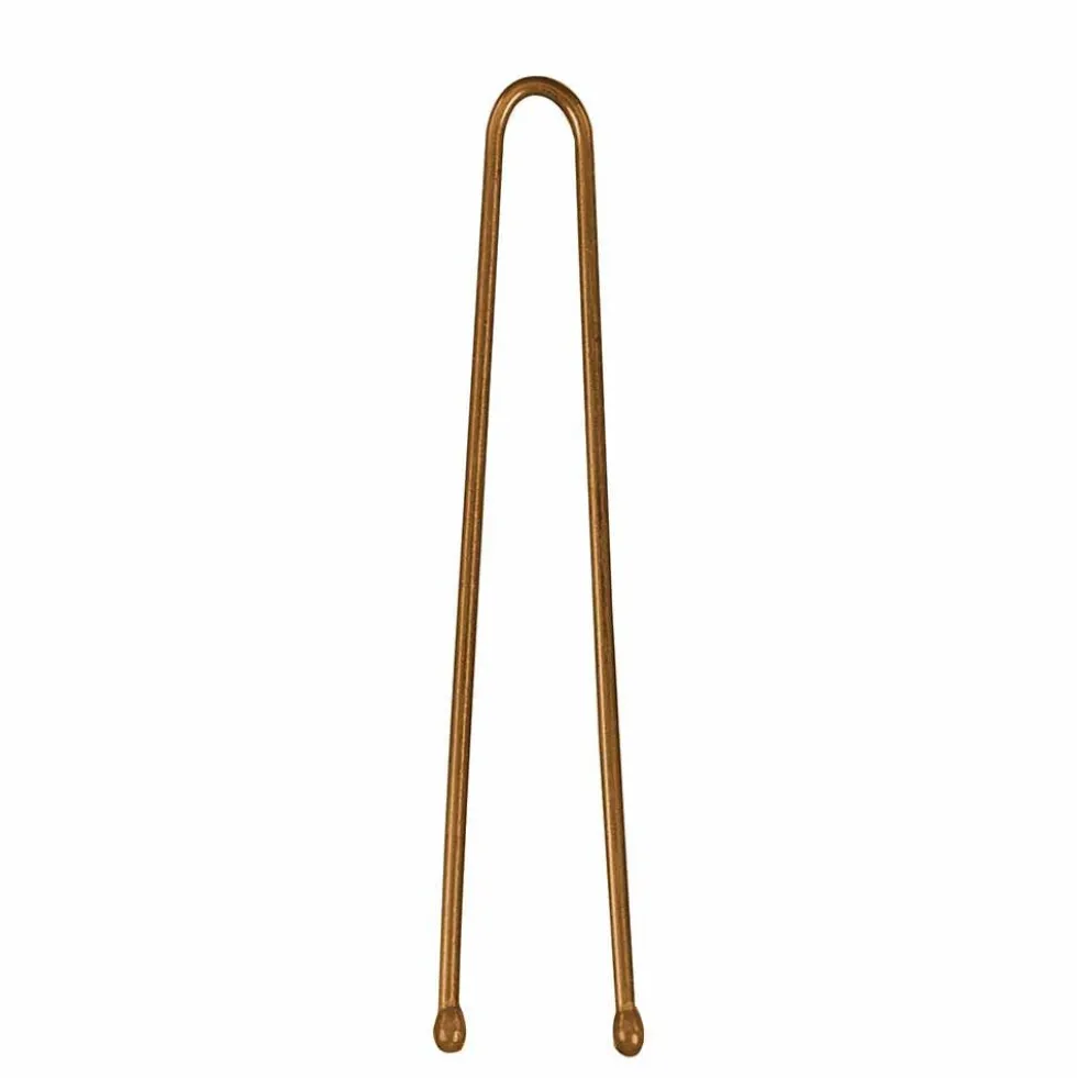 Sibel Metal Straight Bobby Pins 50mm, Brown, Pack of 500