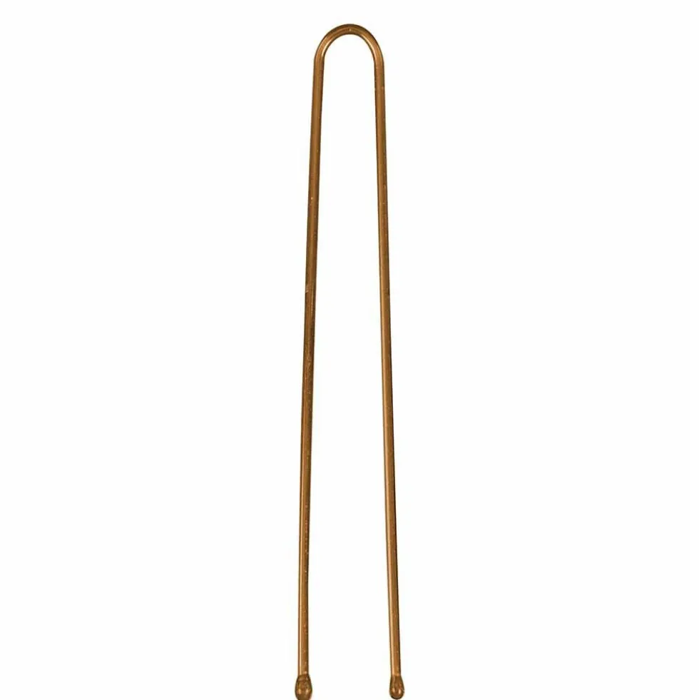 Sibel Metal Straight Bobby Pins 70mm, Brown, Pack of 500