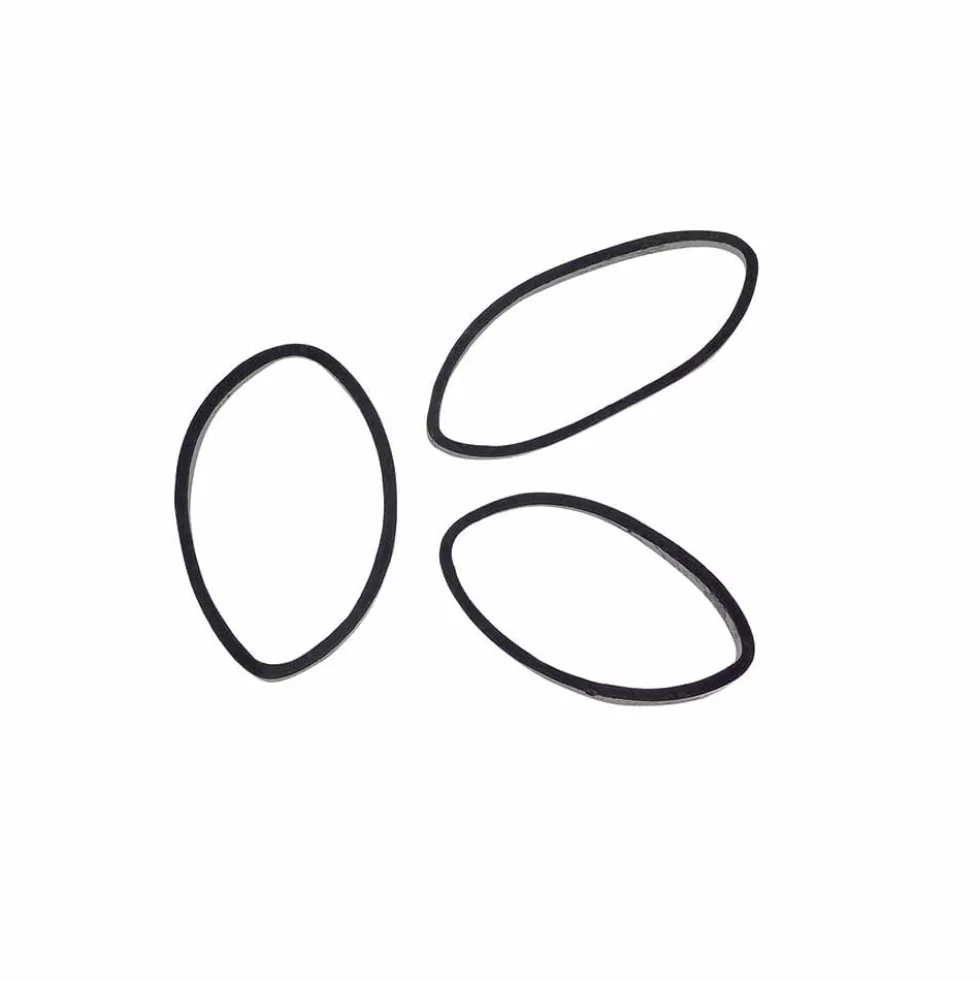 Sibel Micro-Braid Hair Ties 20mm Black, Pack of 500
