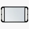 Sibel V-Design Mirror, Black