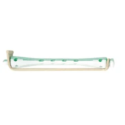 Sibel Vented Perm Rods Green/White, 6mm, Pack of 12