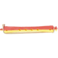Sibel Vented Perm Rods Yellow/Red, 8.5mm, Pack of 12