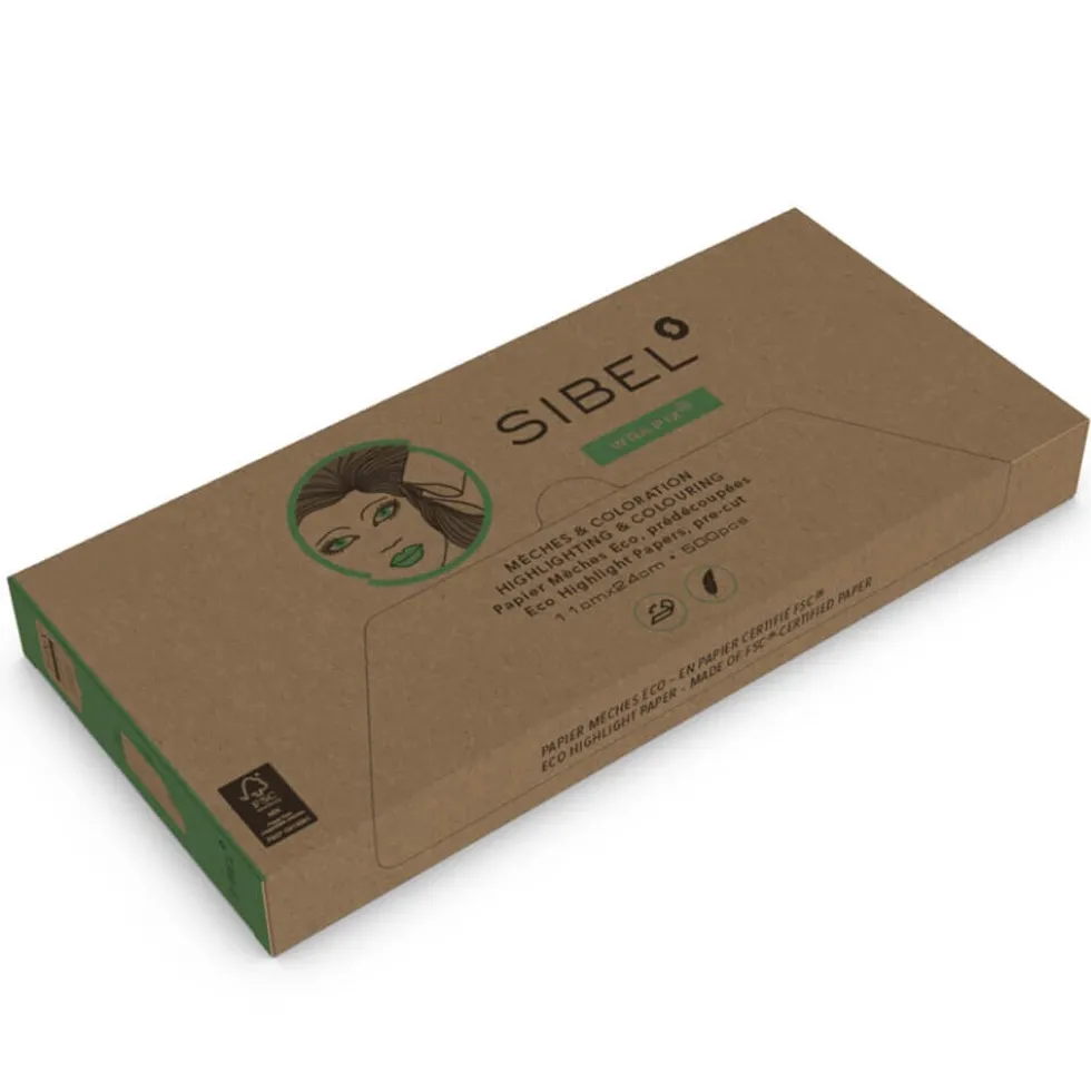 Sibel Wrapix Eco Highlight Pre-Cut Papers, Large, 11x24cm, Pack of 500