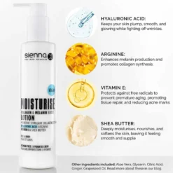 Sienna X Moisturise Collagen and Melanin Boosting Lotion 200ml