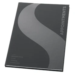 S-PRO 6 Assistant Appointment Book, Black