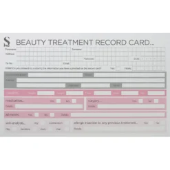 S-PRO Beauty Record Cards 1-pack