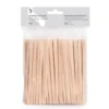 S-PRO Disposable Wooden Eyebrow Spatulas, Pack of 200