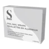 S-PRO Foil Nail Wraps, Pack of 400