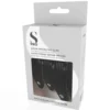 S-PRO Gator Clips, Pack of 4 Black