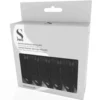 S-PRO Gator Separating Hair Clips, Pack of 6
