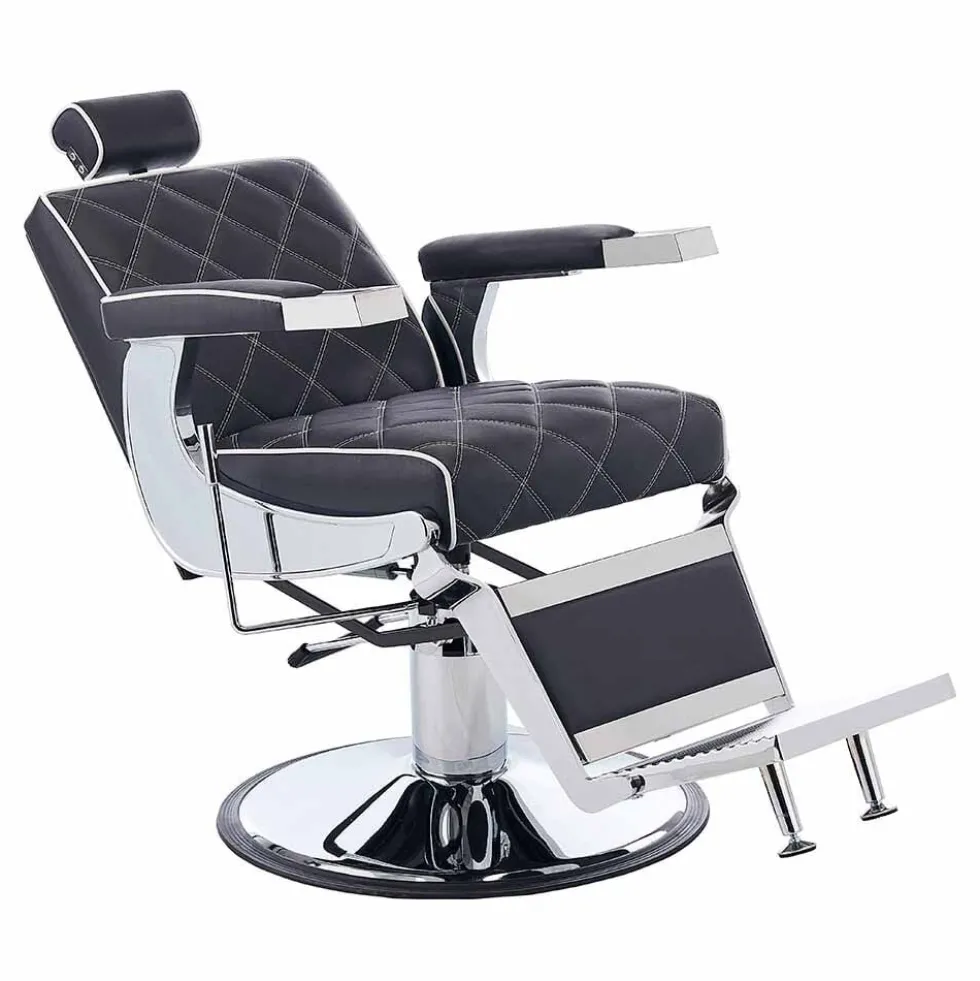 S-PRO Knightsbridge Barber's Chair Black
