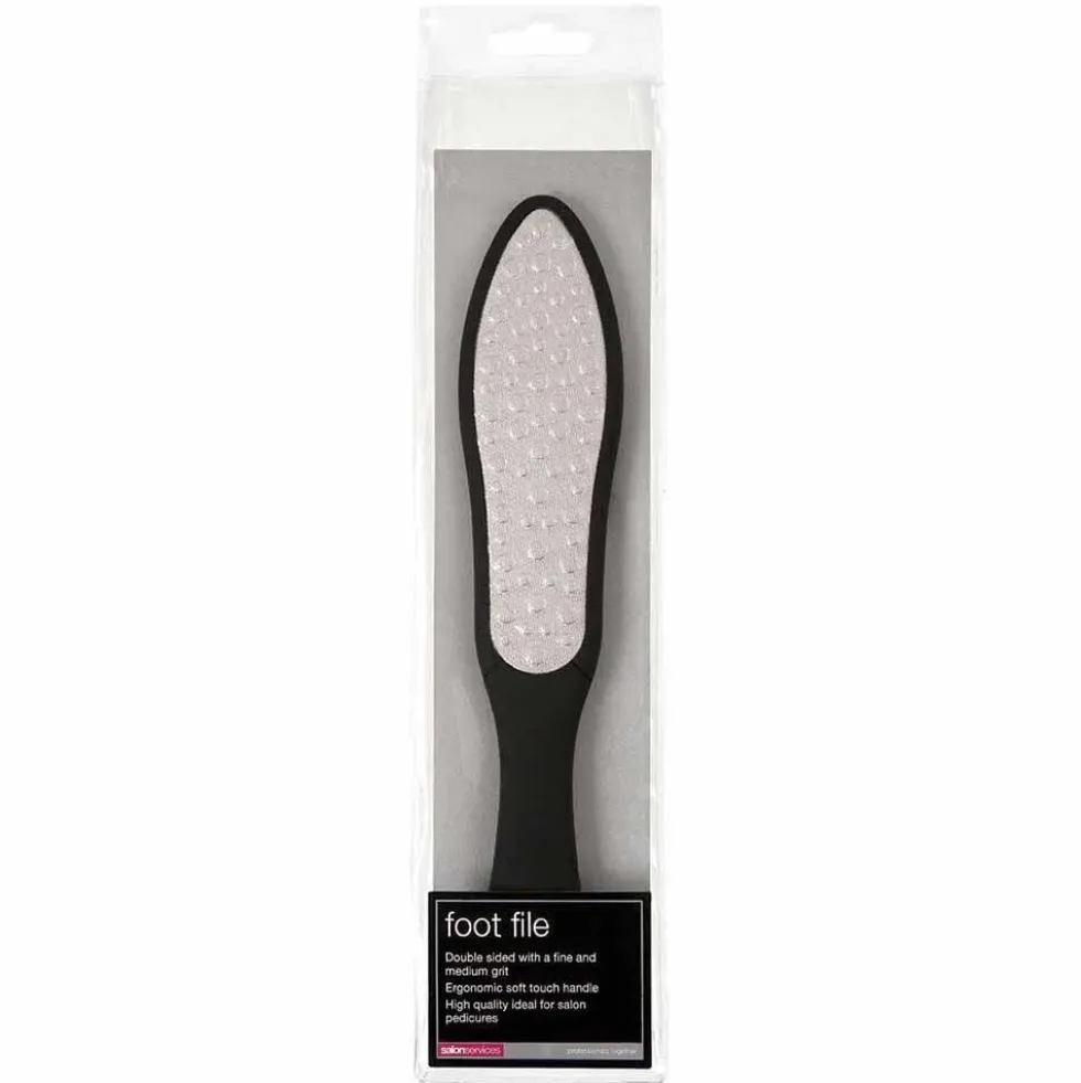S-PRO Large Double Sided Foot File With Metal Grit