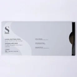 S-PRO Premium Highlighting Foil Strips, 18 microns, Long, 225mm x 100mm, Pack of 100