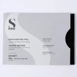S-PRO Premium Highlighting Foil Strips, 18 microns, Short, 125mm x 100mm, Pack of 100